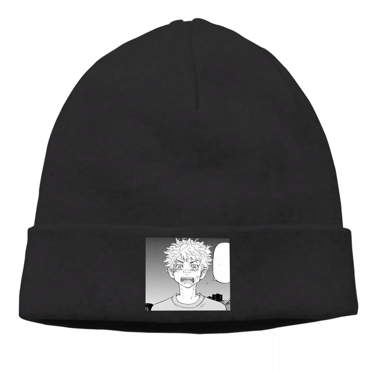 

Bonnet Tokyo Revengers Adventure Anime Cycling Knitting Hat Takemichi Crying Winter Warm Hip Hop Skullies Beanies Caps