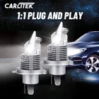 H11 H7 светодиодные фары 9012 HIR2 9005 HB3 9006 HB4 9004 лм H1 H8 H3 H4 9007 H13 H16 H27 PSX24W без вентилятора 12 В 24 в противотуманные светодиодные фары