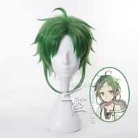 sylphiette greyrat green short wig cosplay costume mushoku tensei heat resistant synthetic hair jobless reincarnation wigs