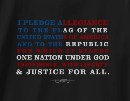 

The United States Pledge of Allegiance Women's T-Shirt