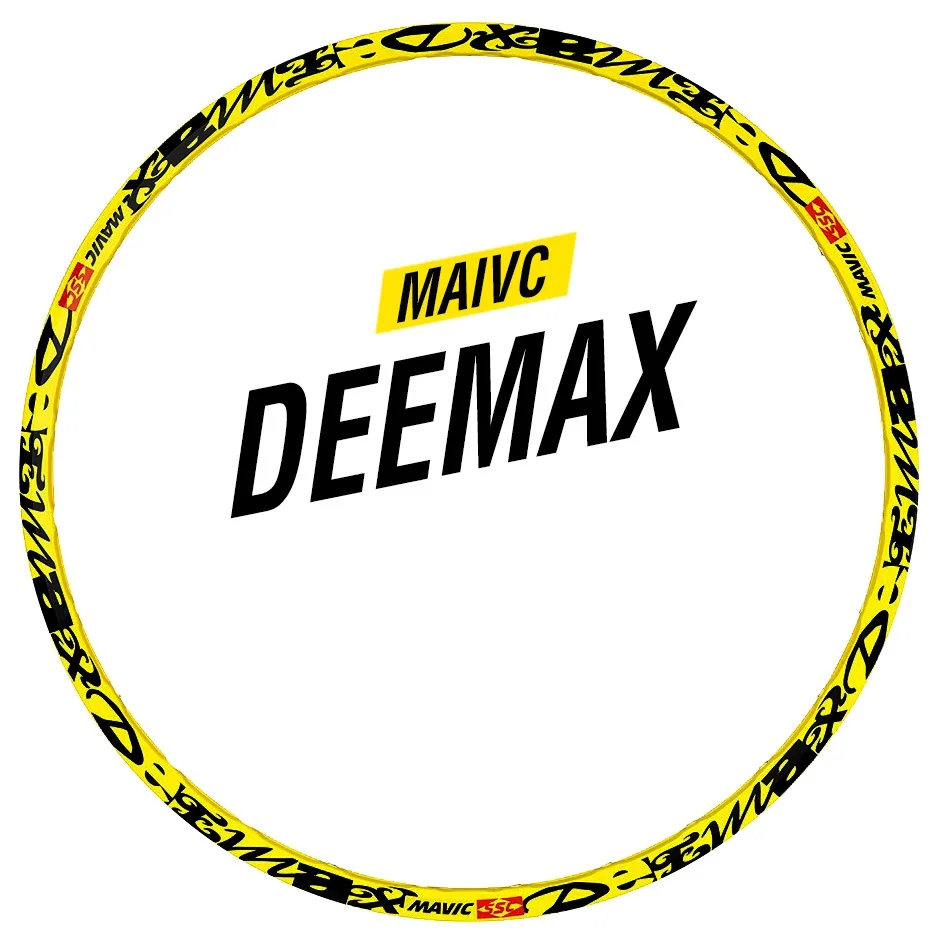 Комплект двухколесных наклеек s для горного велосипеда MAVIC DEEMAX водостойкие