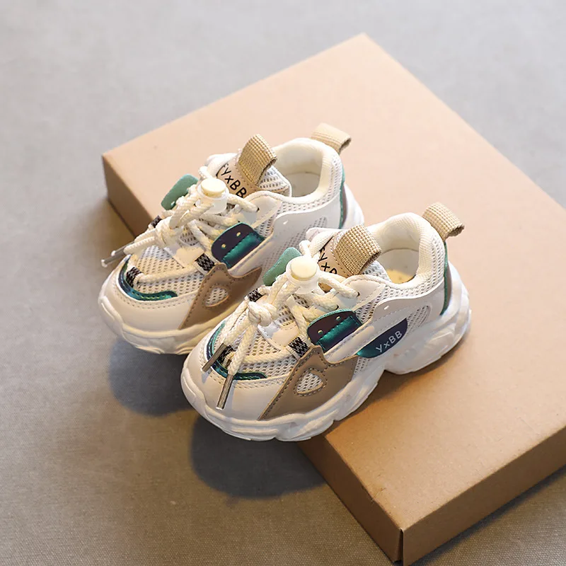 Zapatos de pap&aacute; para ni&ntilde;os y ni&ntilde;as, zapatillas casuales para ni&ntilde;os peque&ntilde;os, zapatos deportivos individuales para ni&ntilde;os, zapatillas de moda para beb&eacute;s-3