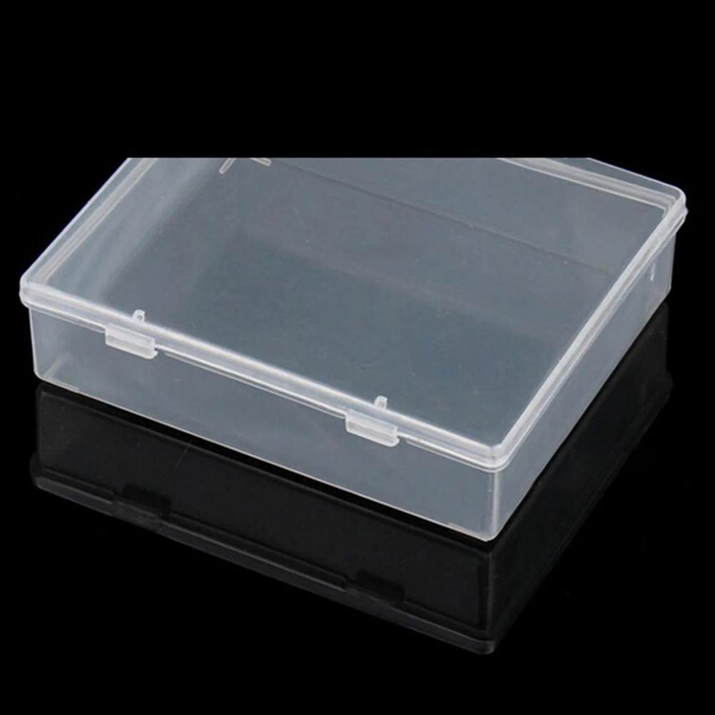 Коробка для деталей складные прямоугольные пластиковые коробки прозрачные