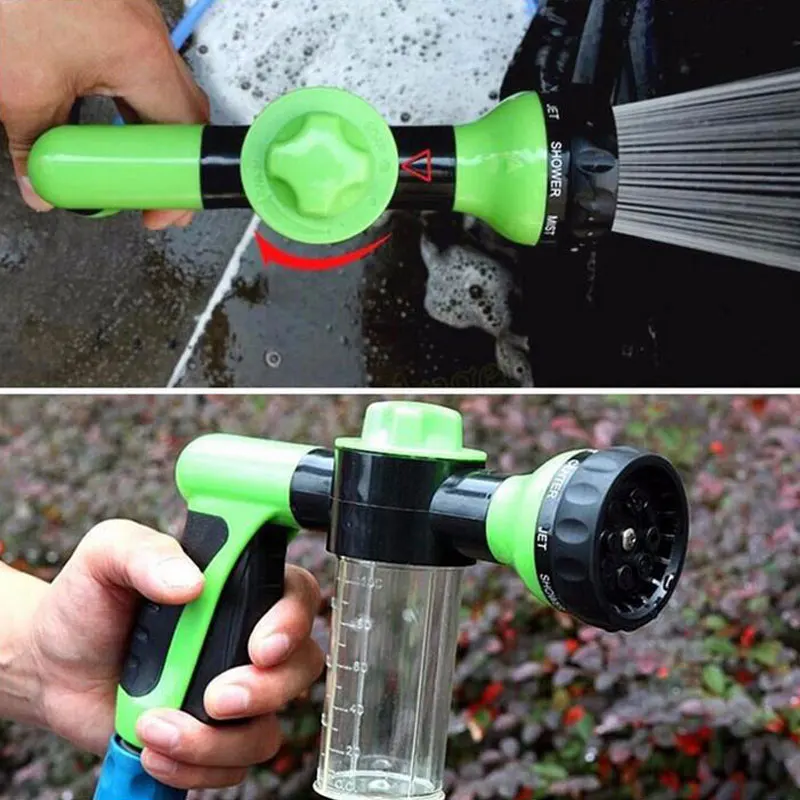 Многофункциональный распылитель 8 в 1 для мыла шланг насадка высокого давления