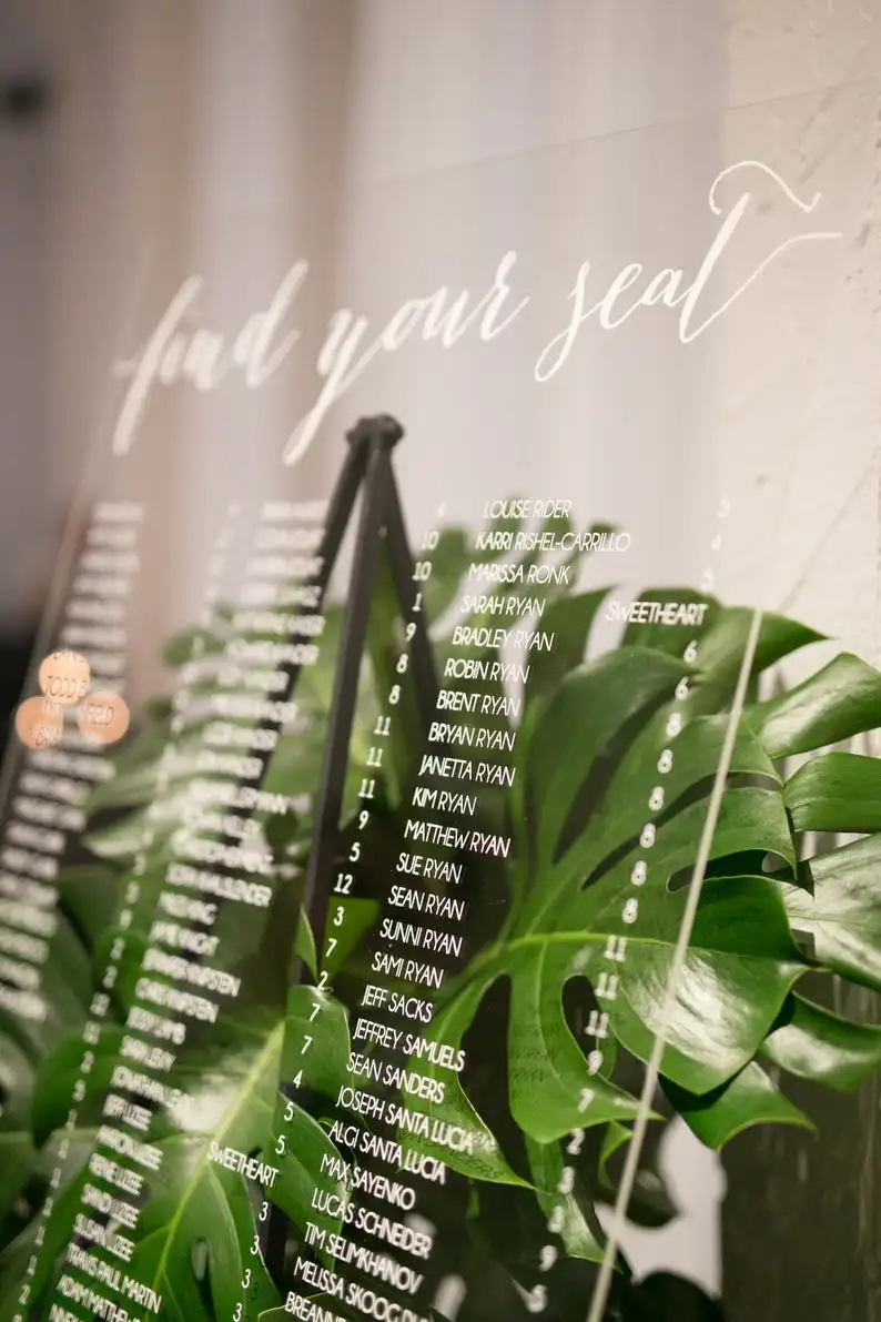 Табличка для свадебных сидений эскорт доски доска акриловые свадебные вывески