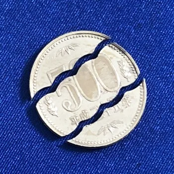 Два раза кусает монеты половина долларов/Морган и т. Д. Магия Крупным планом