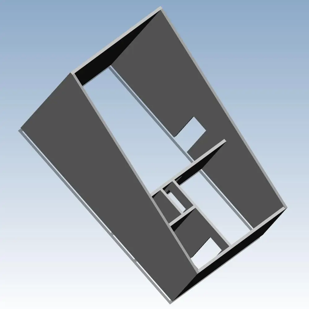 

Fibonacci house Custom order highqualityhighprecision digital models 3D printing service Classic objects ST2275