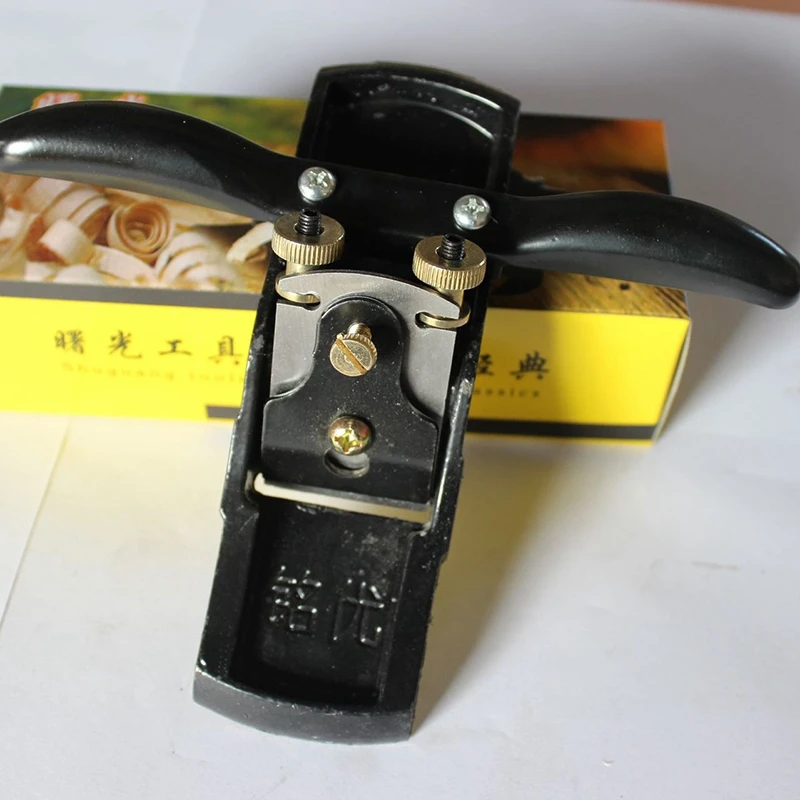 

Adjustable Plane Spokeshave Woodworking Hand Planer Trimming Hand Tools Deburring with Screw Wood Hand Edging Tool
