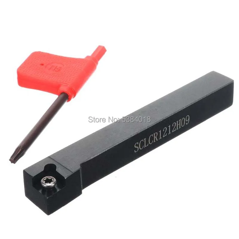 

SCLCR0808H06 SCLCL 1212H09 2020K12 Lathe Turning Tool Holder Grooving cutter arbor Tool Holder Boring Bar No include inserts