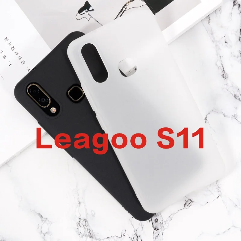 Silicone Case For Leagoo S11 Gel Pudding Case Coque Protective Phone Funda Shell For Leagoo S11 6.3" Soft TPU Case Back Cover
