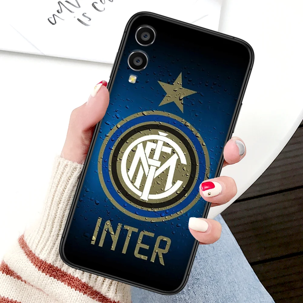 

Inter club Phone Case For Huawei Honor 6A 7A 7C 8 8A 8X 9 9X 10 10i 20 Lite Pro Play black Etui Tpu Bumper Soft Cover Trend Cell