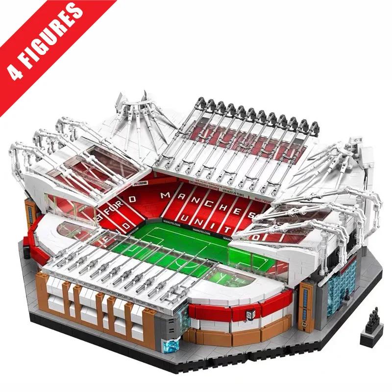 

4750Pcs City RC APP Famous Architecture Stadium Building Blocks Remote Control Bernabeu Football Field Bricks Toys For children