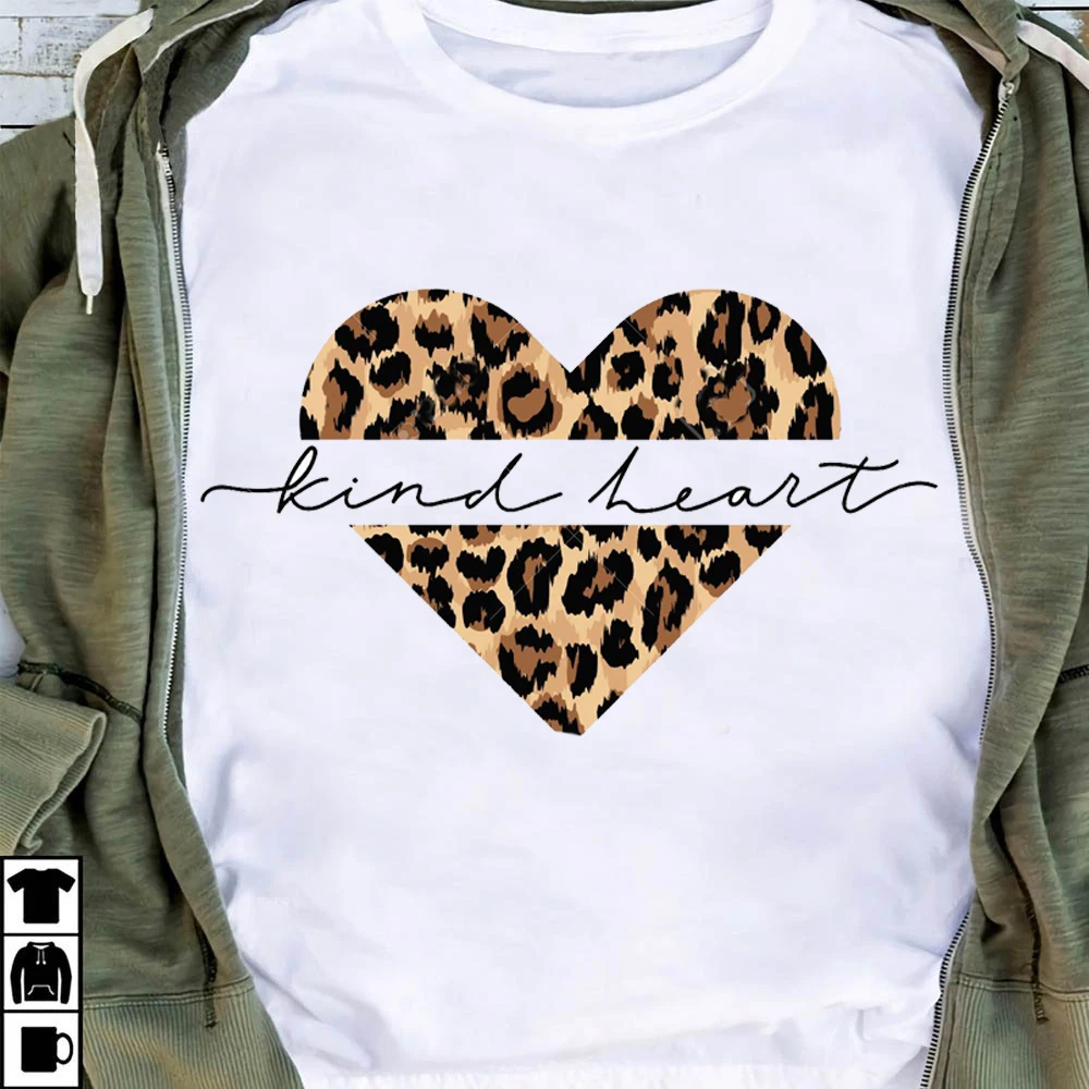 Женская футболка с леопардовым принтом Винтажная в стиле эмо милая летняя панк