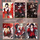 Аниме момомобами Kirari Kakegurui компульсивный геймблер джабами Yumeko настенный свиток из массива дерева настенный плакат
