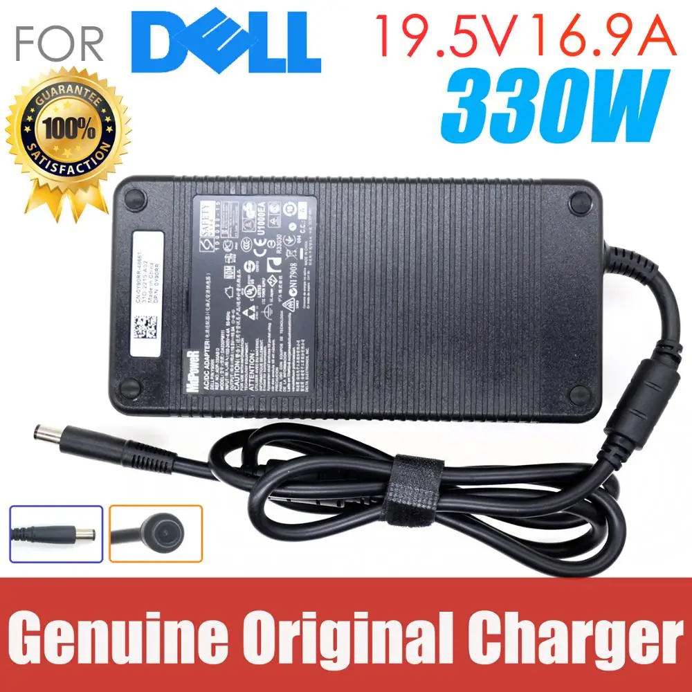 Genuine 19.5V 16.9A 330W AC adapter for Dell ALIENWARE R1 R5 R3 17 R2 R4 M18 M17X M18X X51 M15 ADP-330AB B D Y90RR power Charger |