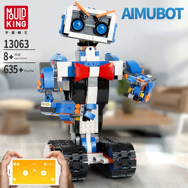 Программируемая электронная модель робота с дистанционным управлением пазл