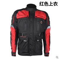 free shipping 1set motorcycle suit motorcycle jacket waterproof ce armour racing rider motocross off road jacket with 9pcs pads