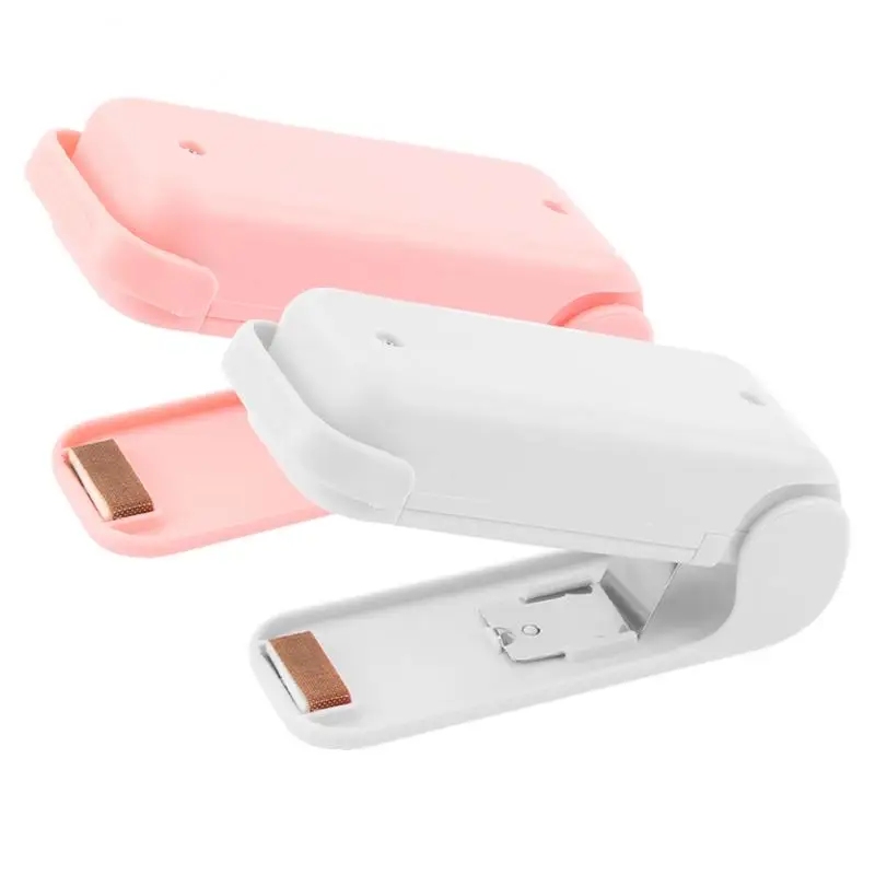 

Portable Mini Sealer Home Heat Bag Plastic Food Snacks Bag Sealing Machine Food Packaging Kitchen Storage Bag Clips Kitchen tool