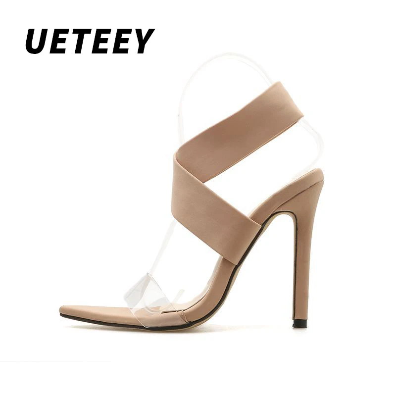 Соблазнительные женские туфли UETEEY на очень высоком каблуке с острым носком