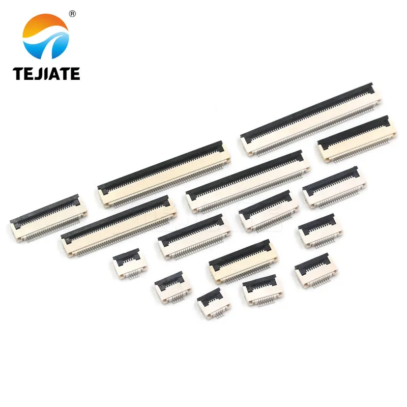 Коннектор FFC/FPC 10 шт. плоский кабель разъем 0 5 мм адаптер 24/26/28/30/32/34/40/45/50/54/60P