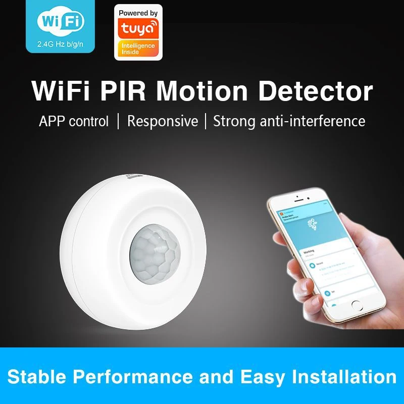 

Смарт-датчик движения с Wi-Fi и датчиком движения