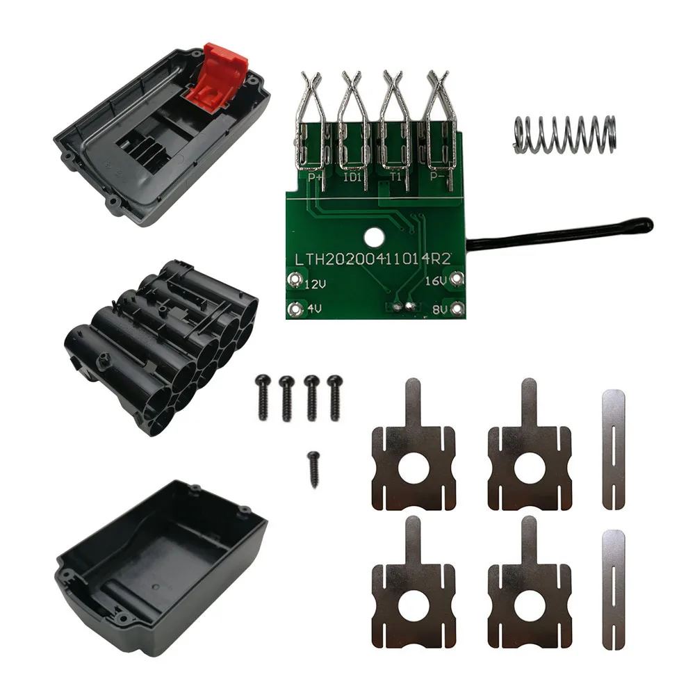 20V LB2X4020 Li-ion Battery Plastic Case Charging Protection Circuit Board PCB Box Shell For Black Decker 18V LBX2040