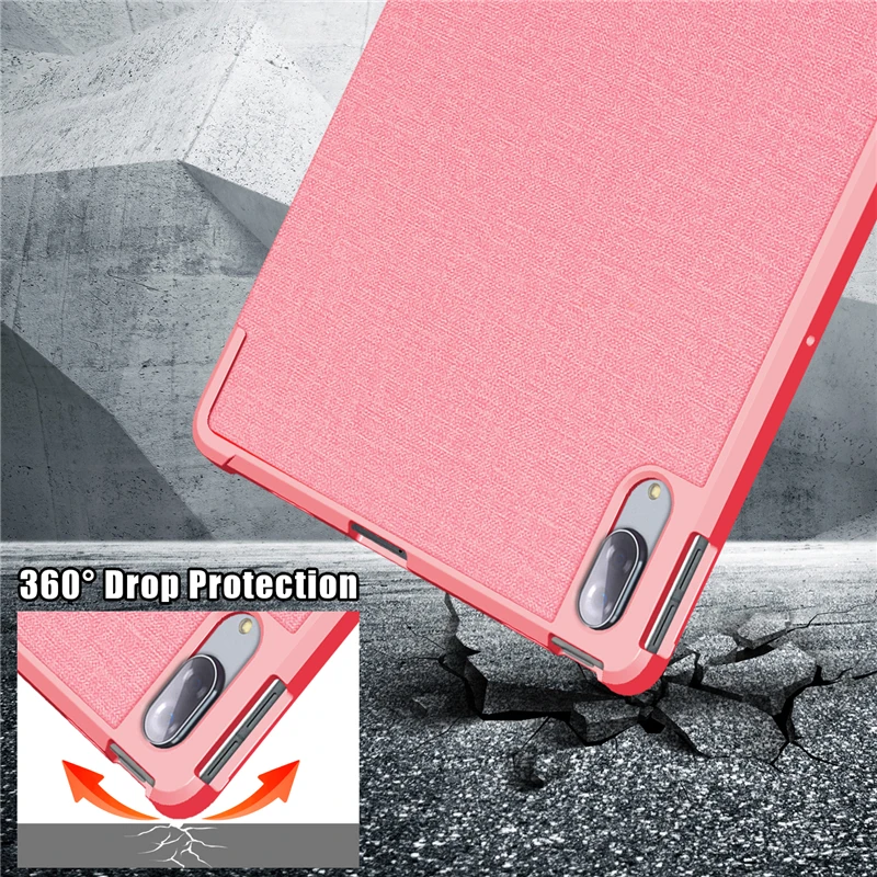 

Case for Lenovo Tab P11 Pro Case 11.5 inch 2020 TB-J706F TB-J706L Soft TPU Smart Stand Back Cover Auto Wake/Sleep Feature