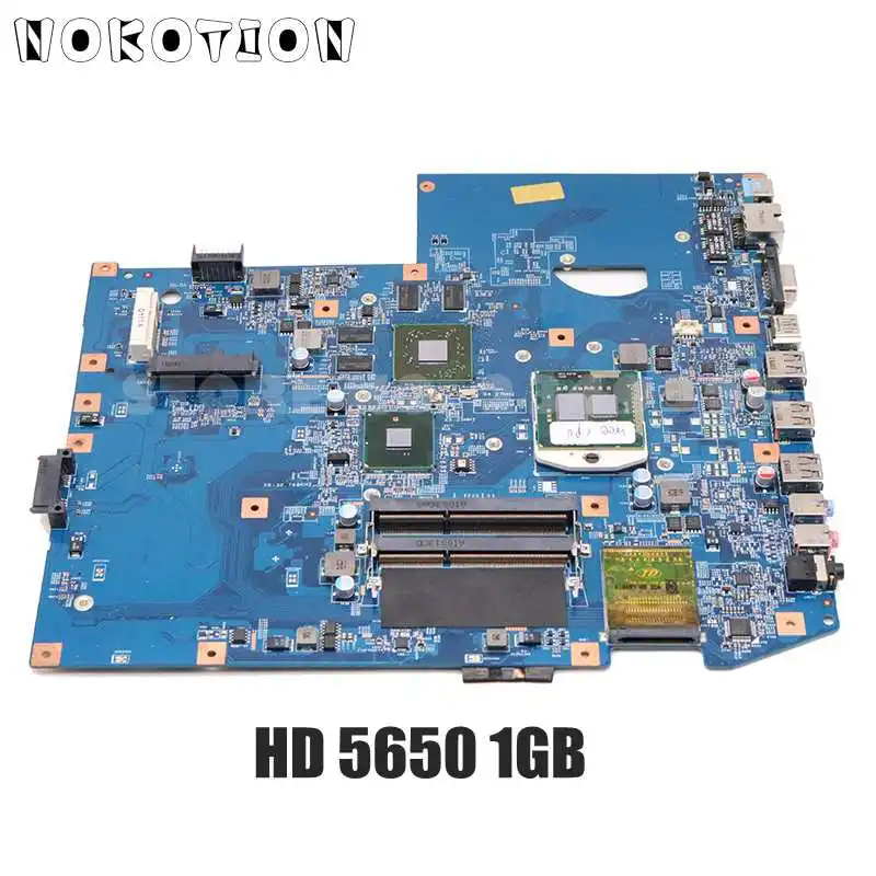 

NOKOTION MB.PLX01.001 MBPLX01001 For Acer aspire 7740 7740G Laptop Motherboard 48.4GC01.011 HM55 DDR3 HD5650 1GB Free CPU