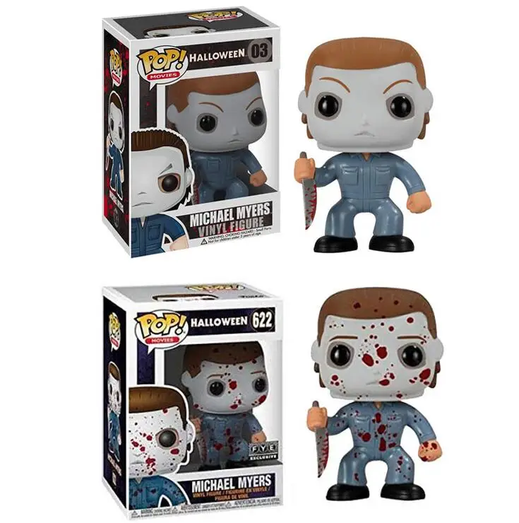 Funko Pop оригинальный Хэллоуин Майкл Майерз кровавый #622 модель игрушки #03 виниловые