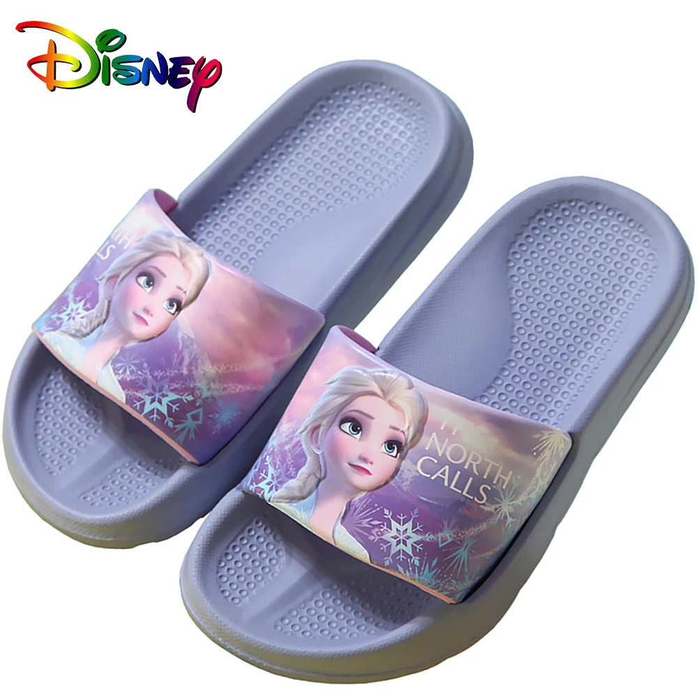 

Сандалии детские летние с мультяшным принтом «Холодное сердце»