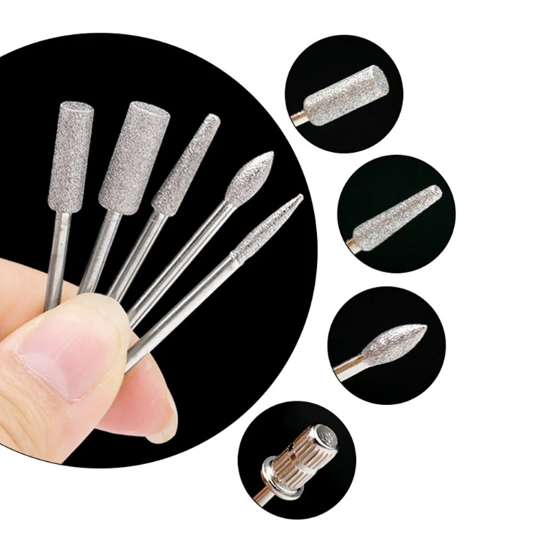 

Electric Nail Drill USB Manicure Pen Sander Polisher with 6pcs Drills Sand Bands G6KA