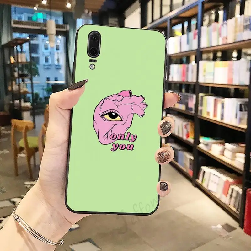 

Human Organs Heart Meridian Phone Case For Huawei honor Mate P 10 20 30 40 Pro 10i 9 10 20 8 x Lite