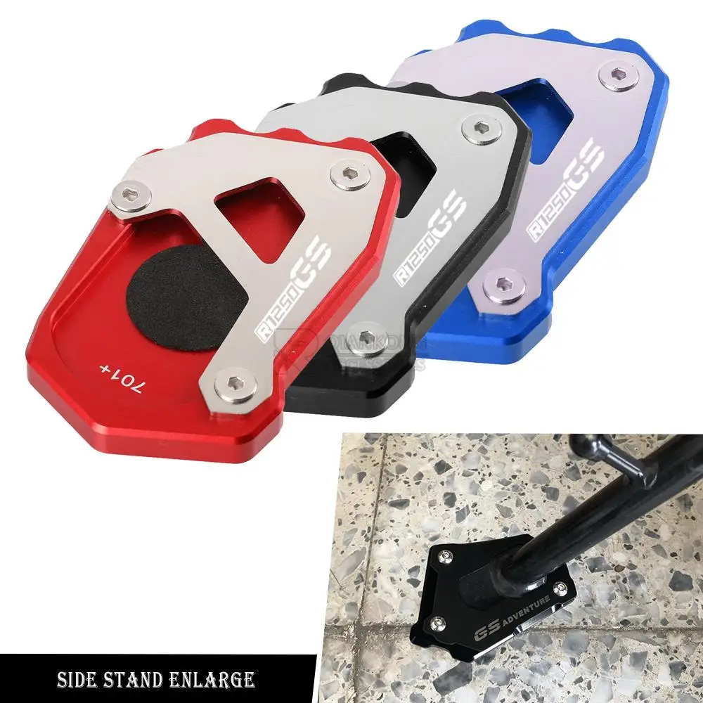 

R1200GS LC ADV Motorcycle Side Stand Enlarge Plate Kickstand Extension For BMW R1200GS LC ADV 2016 2017 2018 2019 2020 2021 2022