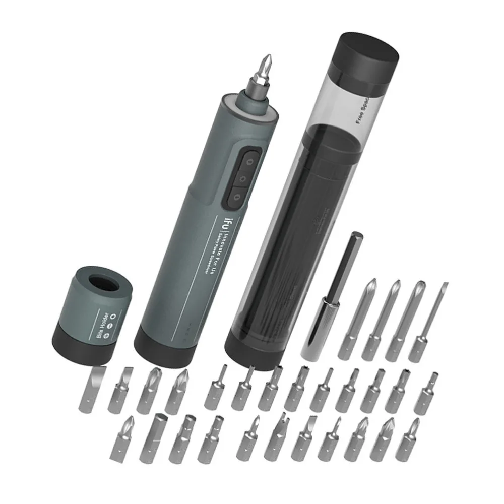 

1 Set Electric Screwdriver Kit Electric Drill Practical Chargeable Screwdriver