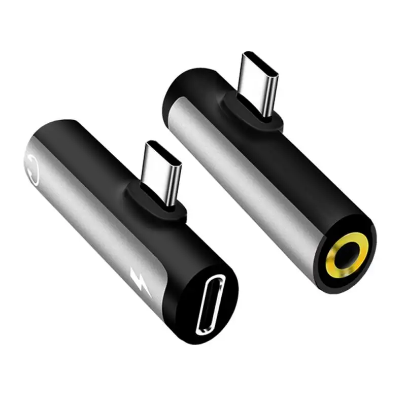Адаптер DAC USB C 2 в 1 адаптер для наушников типа на 3 5 с аудио c разъем AUX Usb Samsung Huawei Xiaomi