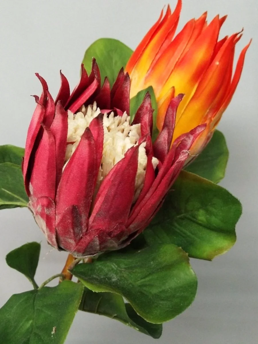 Искусственный Императорский цветок с одной ветвью пластиковые поддельные