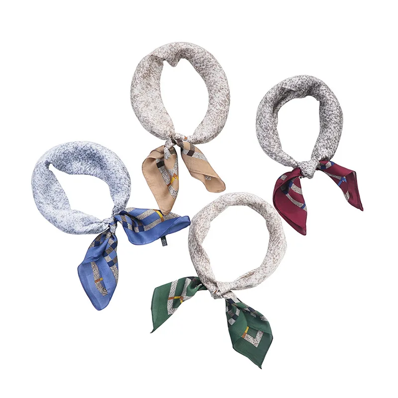 Маленький квадратный шарф 70*70 женские универсальные шарфы корейские искусства