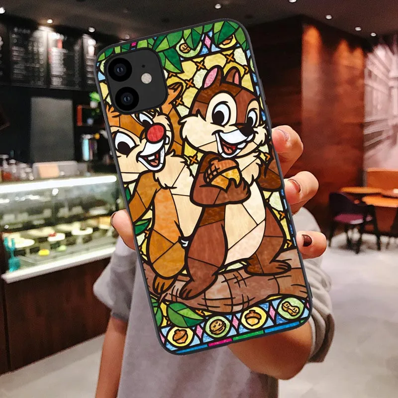 TPU Художественный мягкий чехол для телефона Tinker bells Stitch Белоснежка Принцесса для IPhone X SE 5 5S 6 6S 7 8 Plus XR XS MAX 11 Pro силиконовый чехол - Цвет: TPU