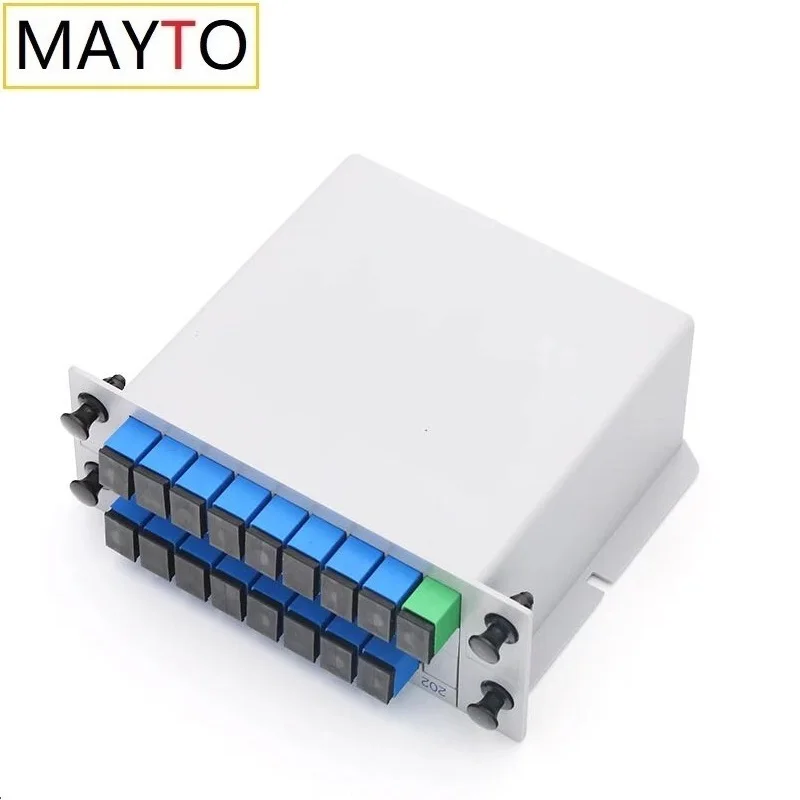 SC UPC PLC 1X16 волоконно-оптический распределитель FTTH коробка ПЛК вставка листового