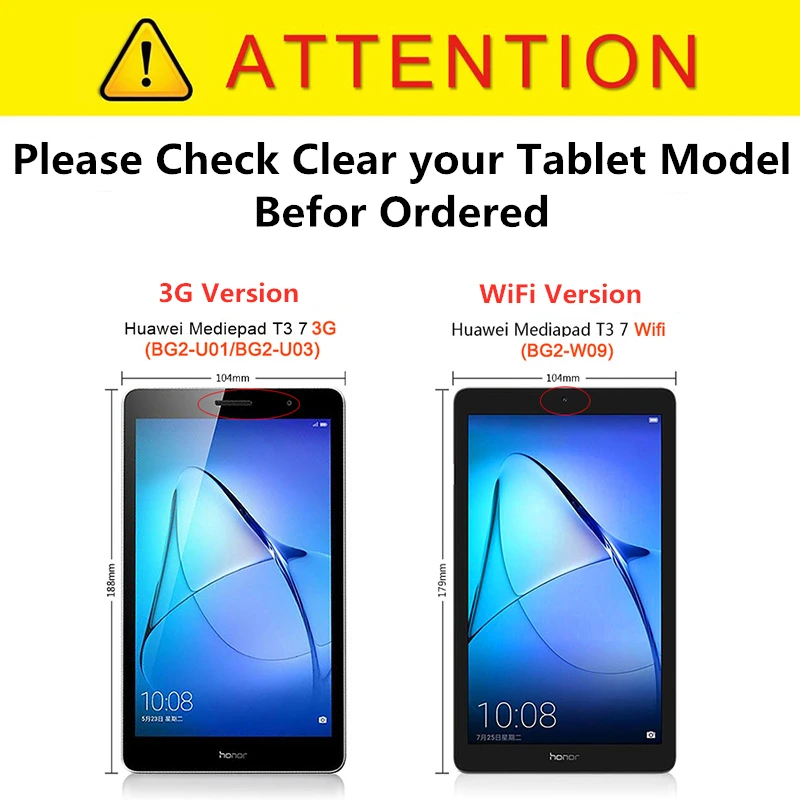 2 шт. / Лот 9H закаленное стекло Защитная пленка для экрана Huawei MediaPad T3 8 0 7 3G 4G WiFi