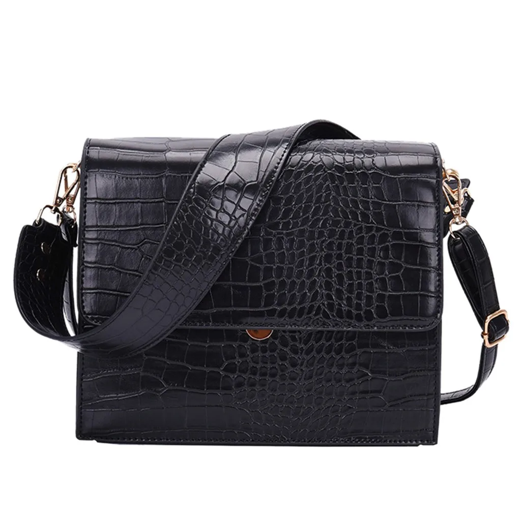 Женская сумка модная с каменным узором на застежке HnadBag женская искусственная