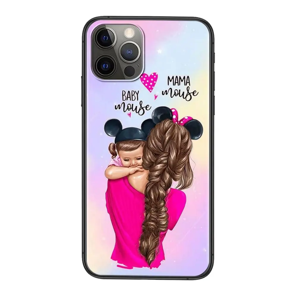 Мягкий чехол из ТПУ Для Xiaomi Mi11 M10 Mi10I Mi10S Mi10T Mi9 CC9 Note10 Poco F3 X3 Lite Pro Ultra NFC Baby Mom Girl Coque |