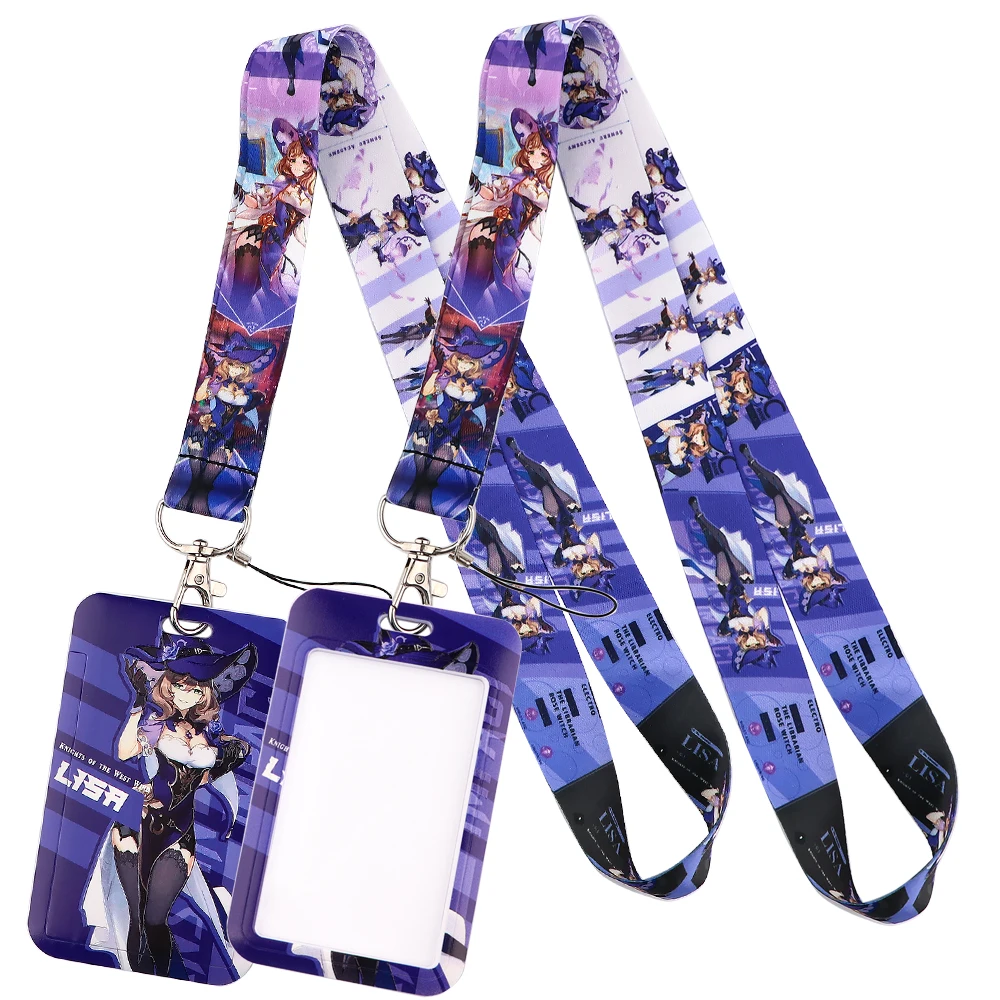 LB2128 Genshin ударопрочный брелок автомобильный идентификационная карта паспорт