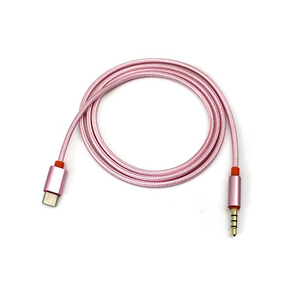 Аудиокабель с разъемом USB Type C и штекером 3 5 мм автомобильный аудиоадаптер AUX