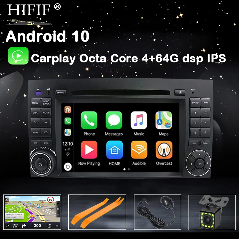 Android 10 4G /2G IPS 2 от DVD плеера для Benz Sprinter B200 W209 W169 W245 B170 Vito W639 Viano Crafter LT3G|Автомагнитолы|