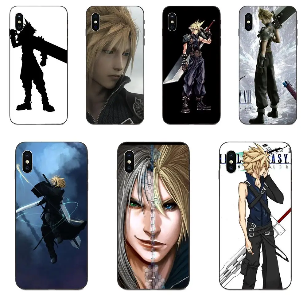 Мягкий чехол Capa Cloud Strife Final Fantasy для Xiaomi Mi Mix Max Note 2 2S 3 5X 6 6X 8 9T SE A1 A2 A3 CC9e Lite Play Pro F1 |