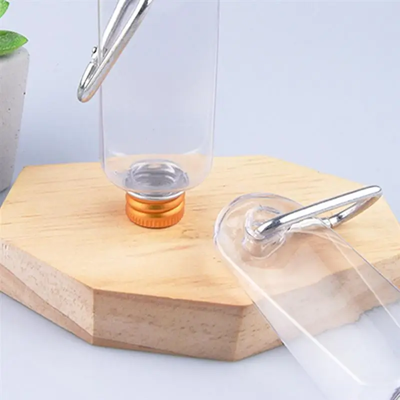 10 шт. ручная дезинфицирующая бутылка с крючком портативная многоразовая