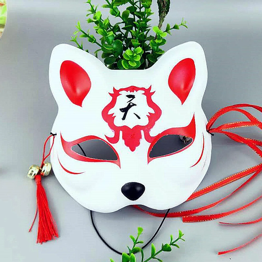 Новый забавных китайских лисой и котом из коллекции маска для лица на Для женщин