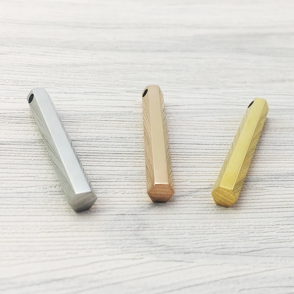 Пустые полированные стержни из нержавеющей стали Diy Шестигранная подвеска