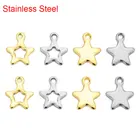 30 шт. цвета: золотистый, Цвет амулеты из нержавеющей стали много для ожерелий и браслетов выводов случайный металлические серьги подвески оптом 
